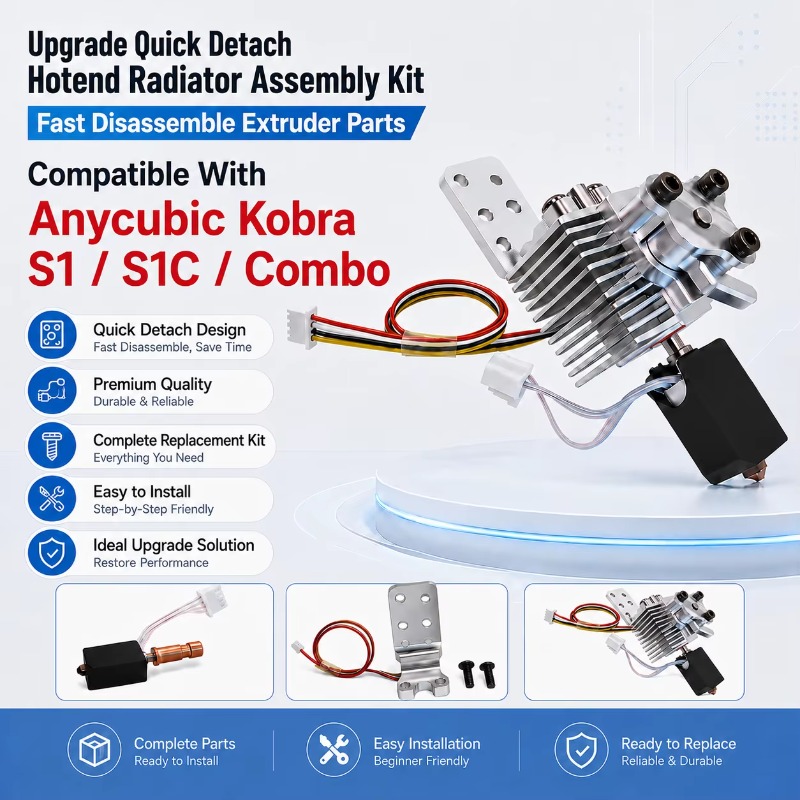 Hotend Assembly - Kit de montaje de radiador de