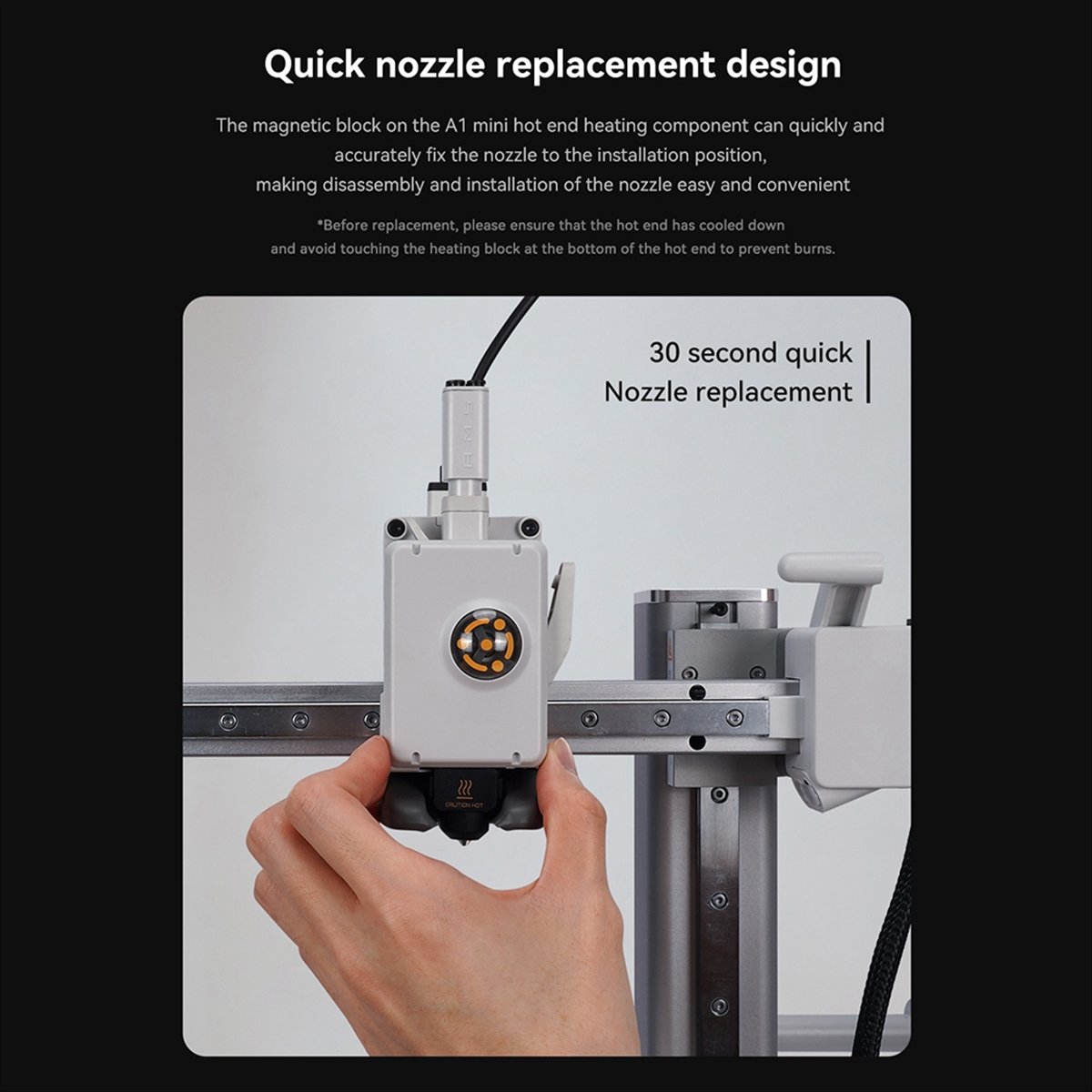 Hotend Assembly - Kit de Hotend DT1410 para A1/A1