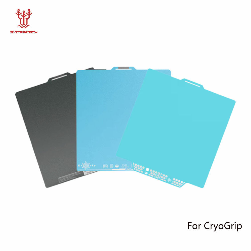 3D Printer Bed - BIGTREETECH BIQU Cryogrip P2S Panda Glacier/Frostbite,