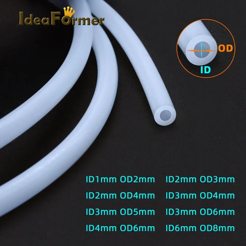 Bowden Tube - Tubo Ptfe de 1m, 1mm, 2mm,
