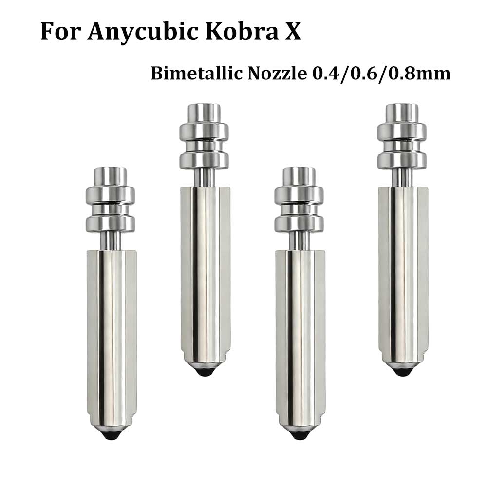 Hotend 0.4Mm - Para Anycubic Kobra X, Boquillas Bimetálicas