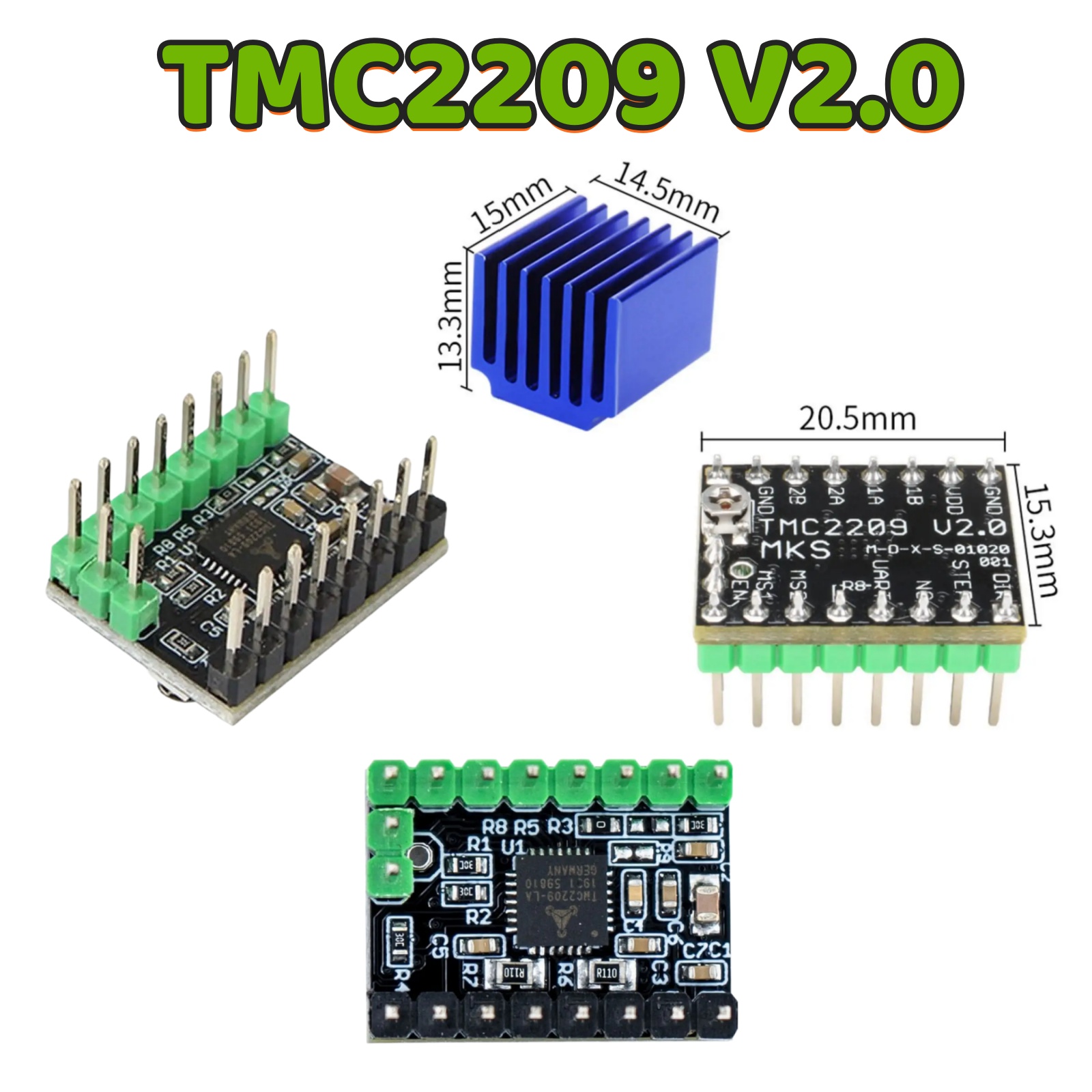 Mks Sgen - Controlador de Motor Paso a Paso