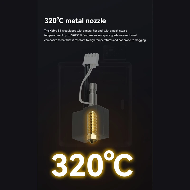 Para Anycubic Kobra S1 Hotend  - Hotend Assembly reseña y precio