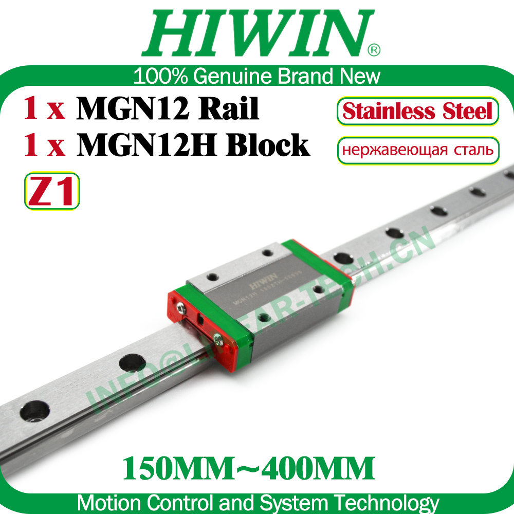 Carril lineal HIWIN MGN12H Z1  - Linear Rail Mgn12H Set reseña y precio