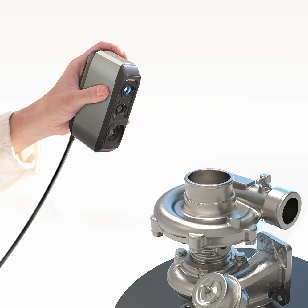 Escáner 3D Portátil de Luz Azu - Handheld 3D Scanner High Precision reseña y precio