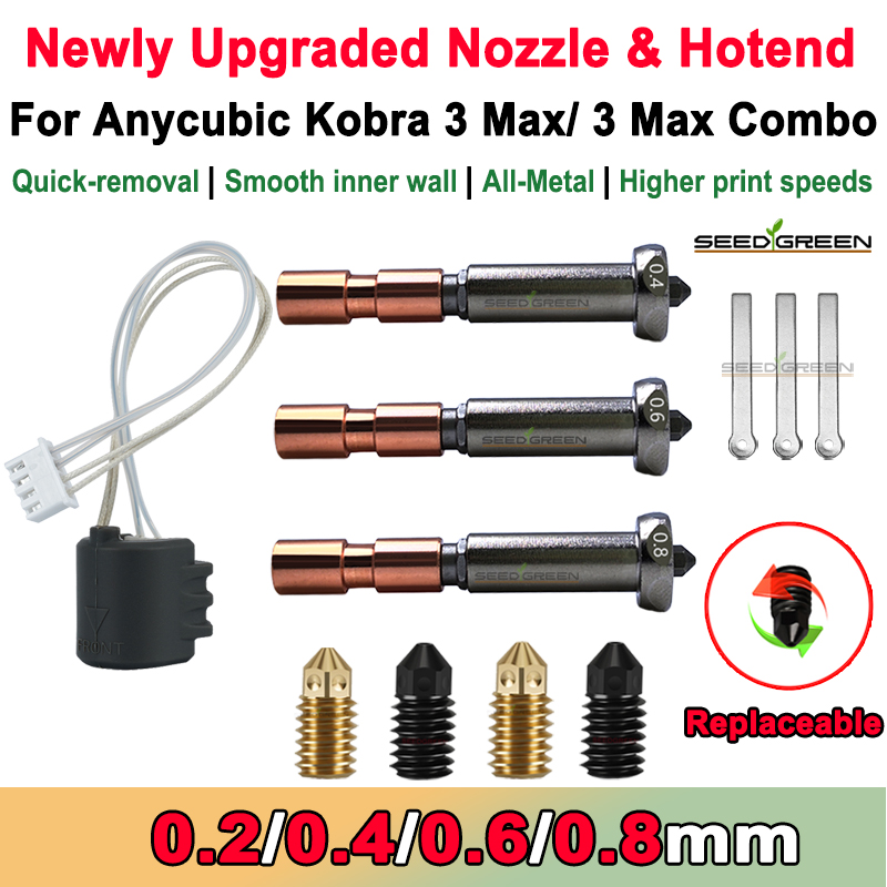 Boquilla mejorada para Anycubi - Hotend 0.4Mm reseña y precio