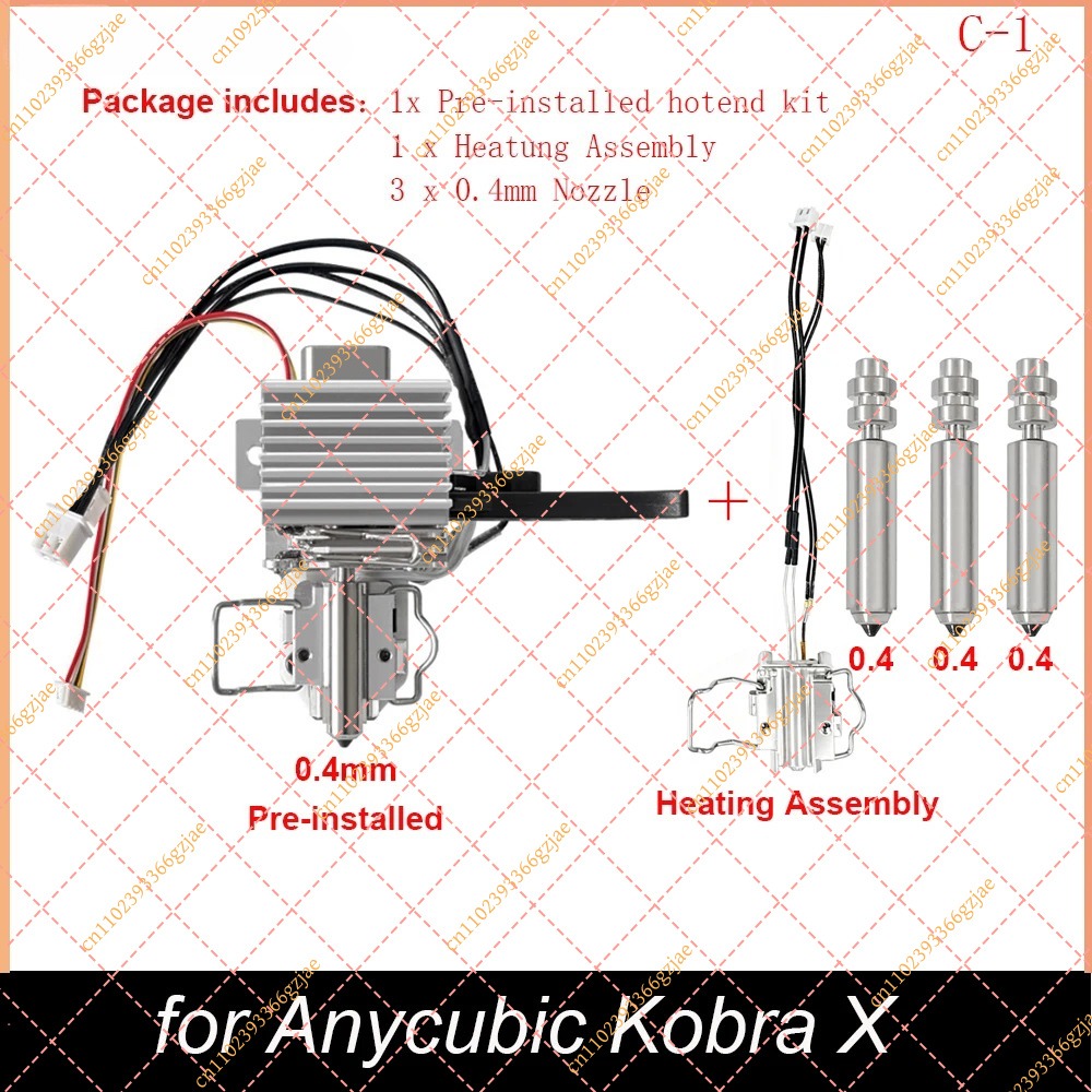 Kit de Hotend Preinstalado de  - Hotend 0.4Mm reseña y precio