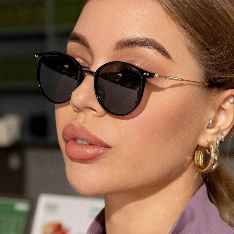 Nuevas gafas de sol redondas v - Uv Resin reseña y precio
