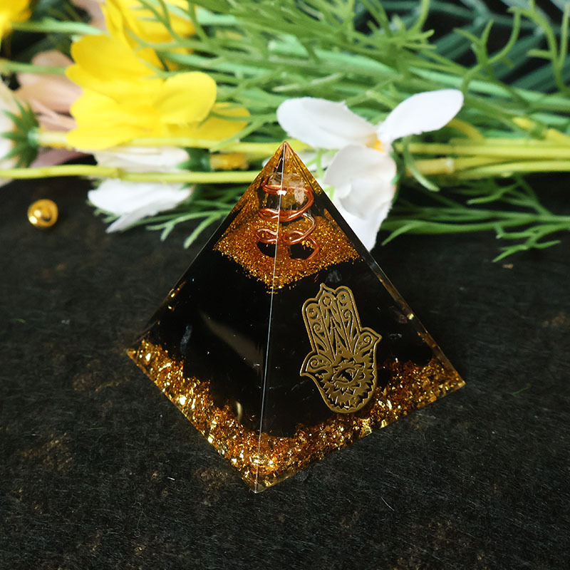 Pirámide de Orgonita de Obsidi - Resin reseña y precio