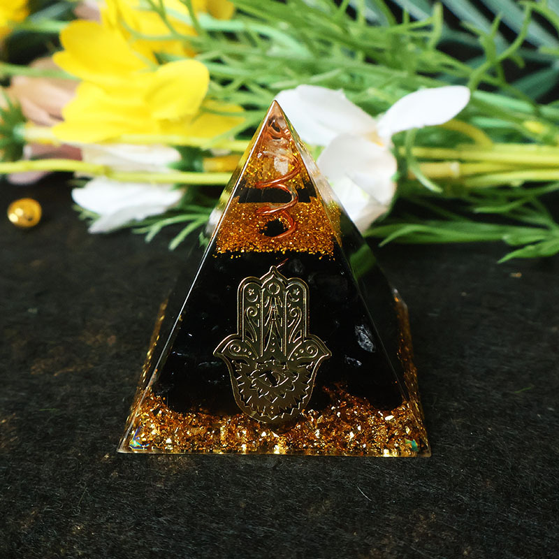 Pirámide de Orgonita de Obsidi - Resin reseña y precio
