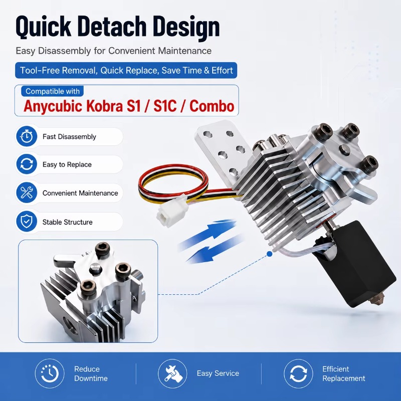 Kit de montaje de radiador de  - Hotend Assembly reseña y precio
