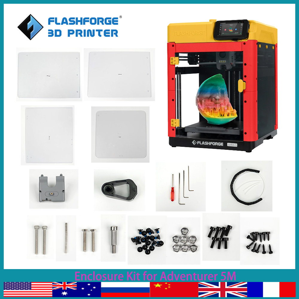 FLASHFORGE Kit de panel de car - Enclosure 3D Printer reseña y precio