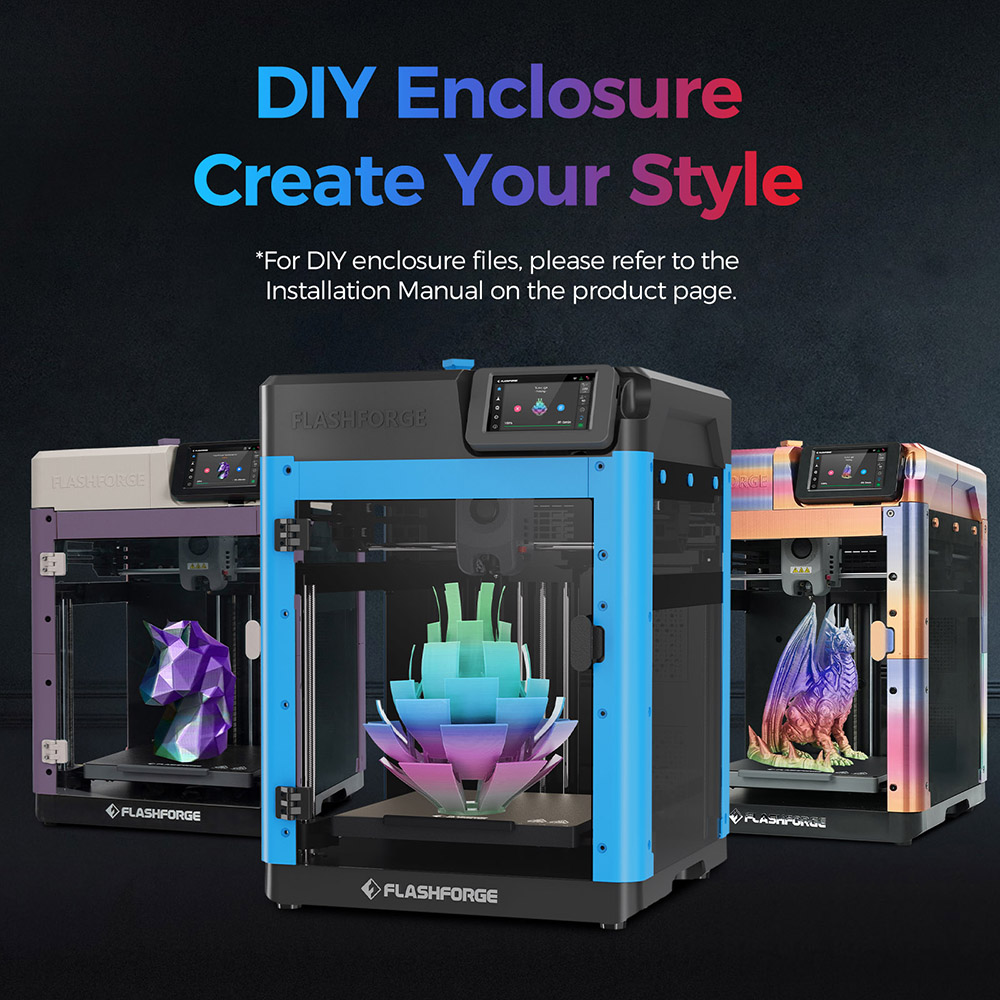 FLASHFORGE Kit de panel de car - Enclosure 3D Printer reseña y precio
