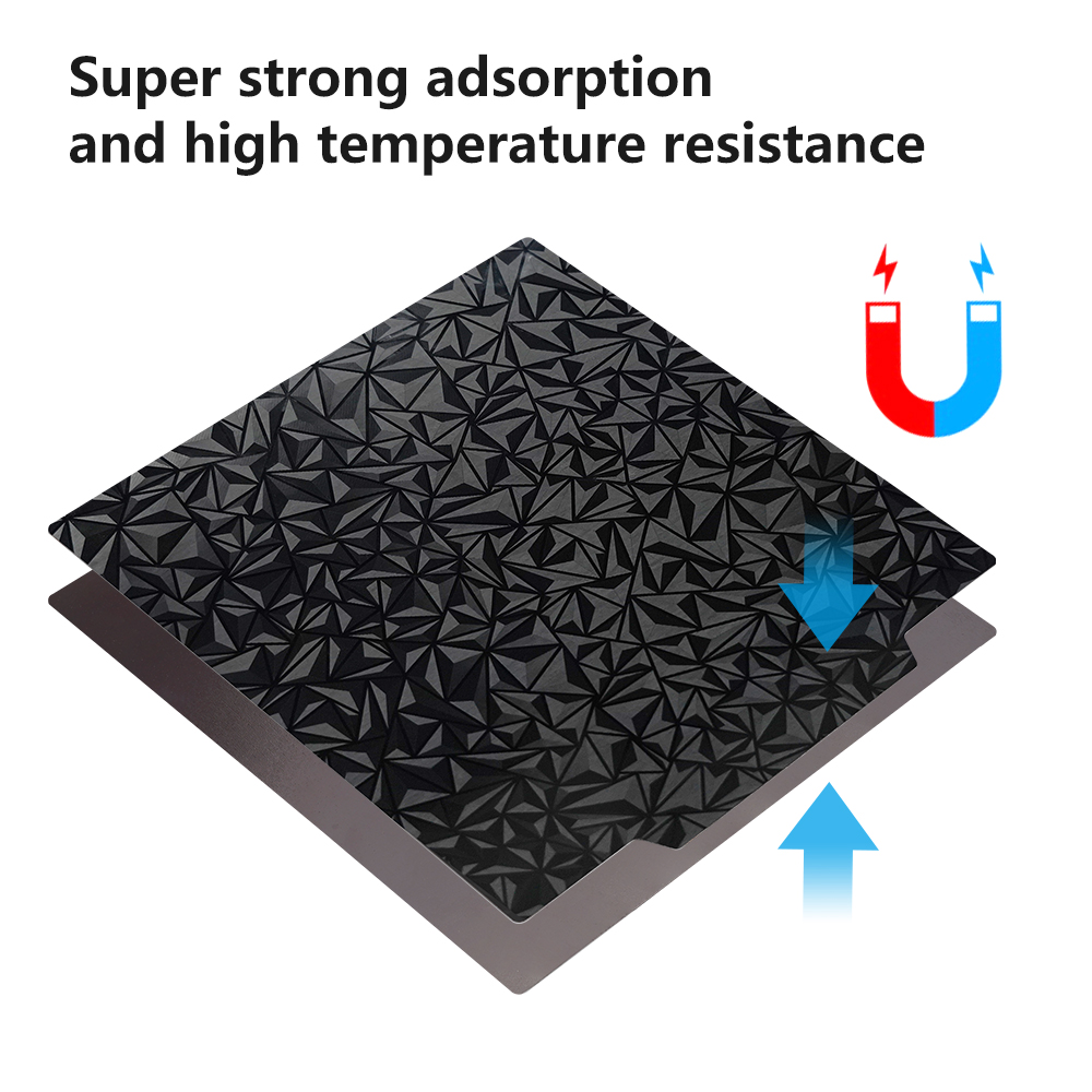 Hoja de acero de resorte PEI P - 3D Printer Bed reseña y precio