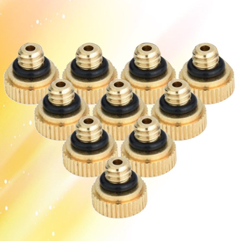 10 boquillas de niebla fría de - Nozzle Brass reseña y precio