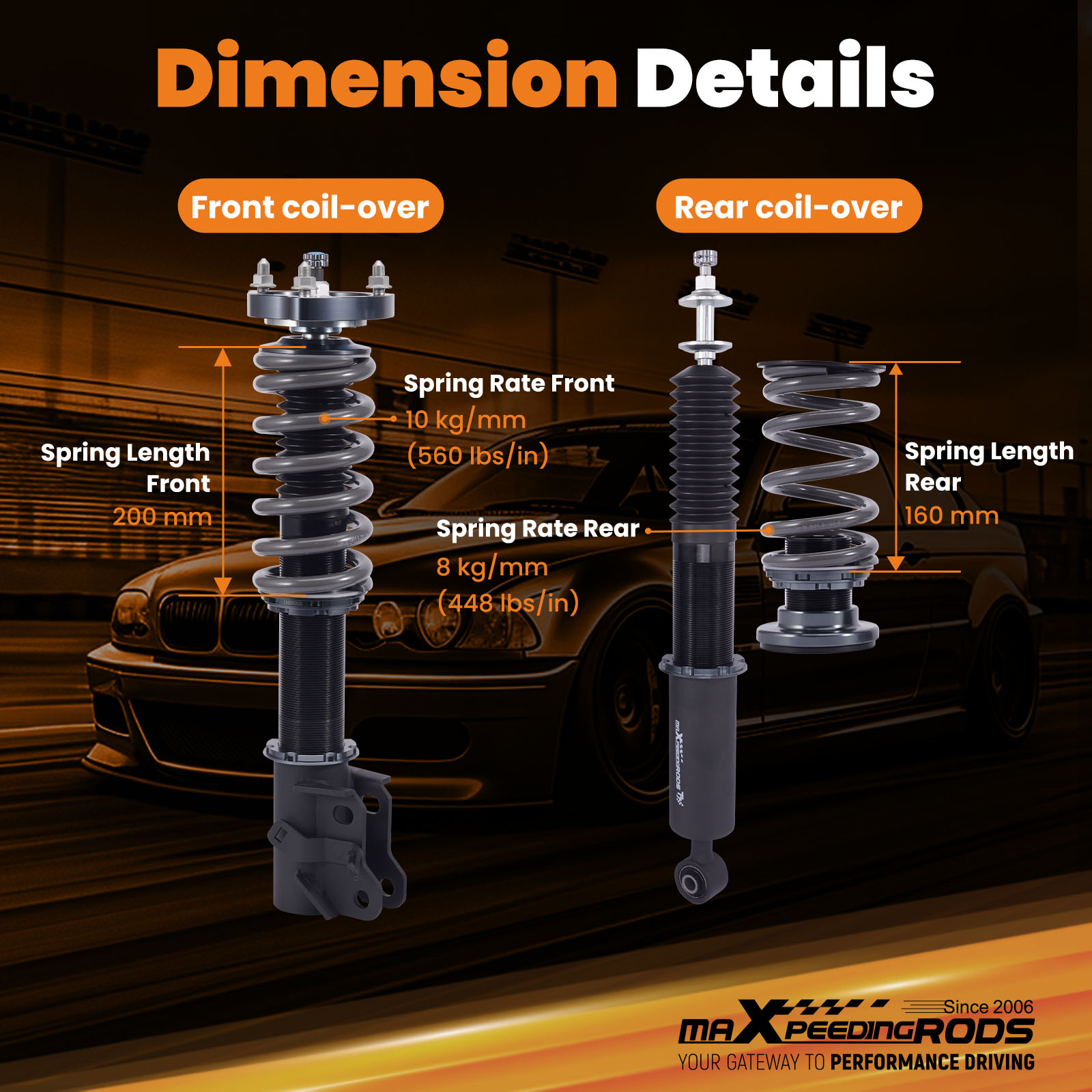 Coilover para Honda Civic 2006 - Fdm Printer reseña y precio