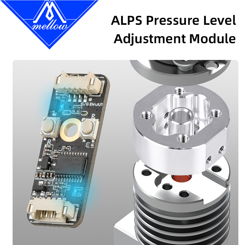 Mellow ALPS-V6 disipador de ca - Direct Drive Extruder reseña y precio