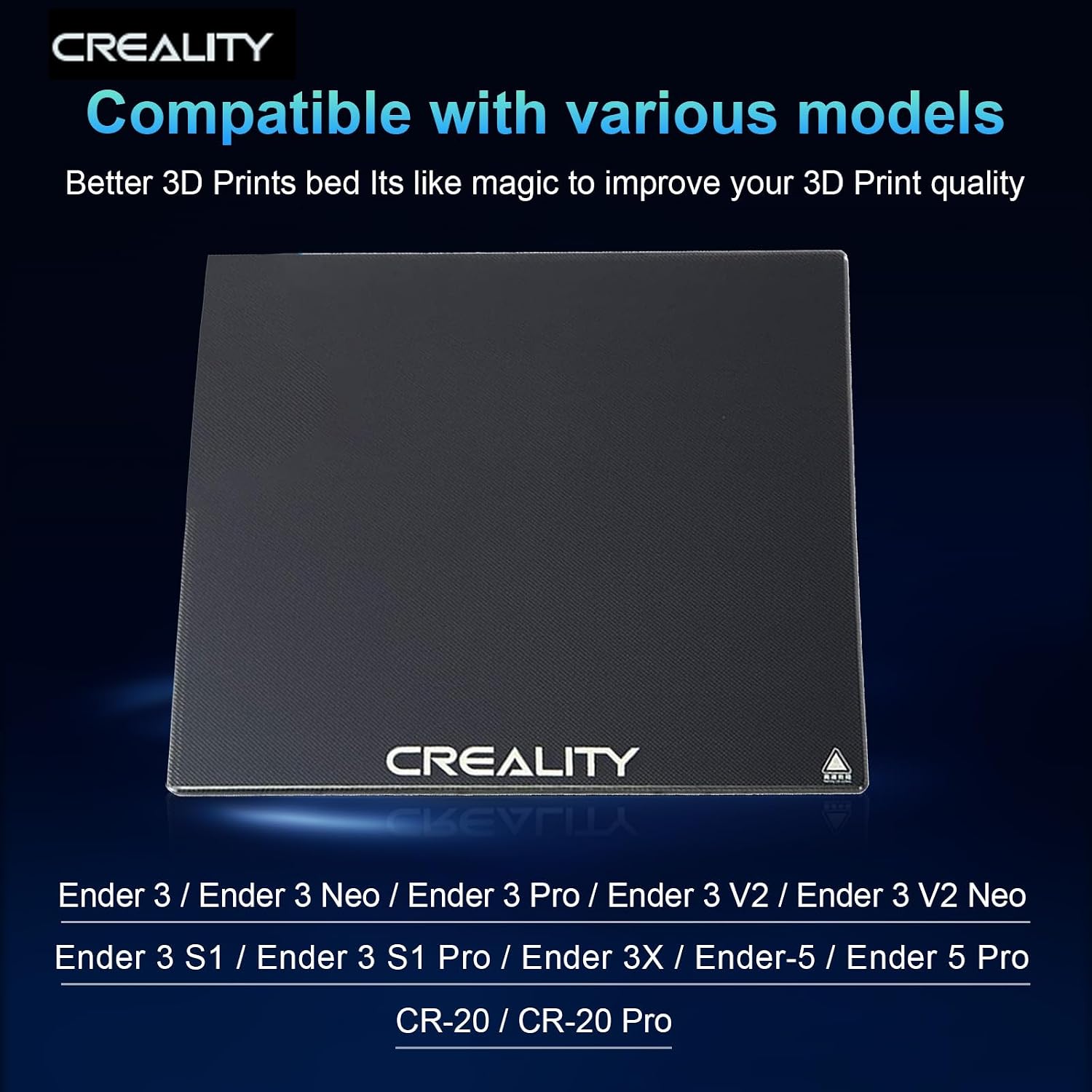Creality, placa de vidrio temp - Filament 1.75 reseña y precio
