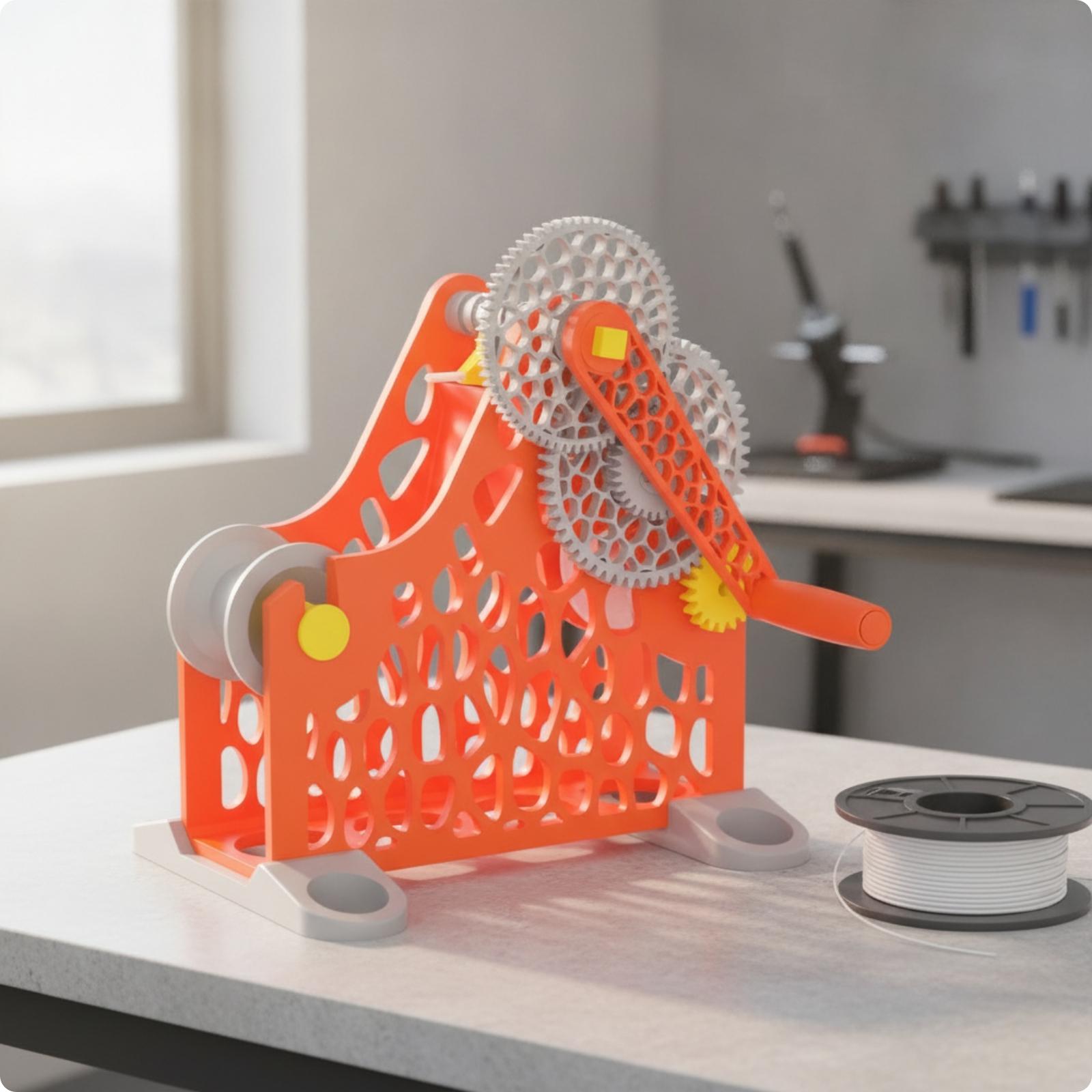 Máquina manual para enrollar f - Pla Filament reseña y precio