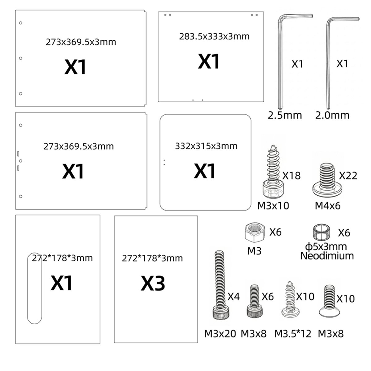 [PACK ECONÓMICO] Kit de Cubier - Enclosure 3D Printer reseña y precio
