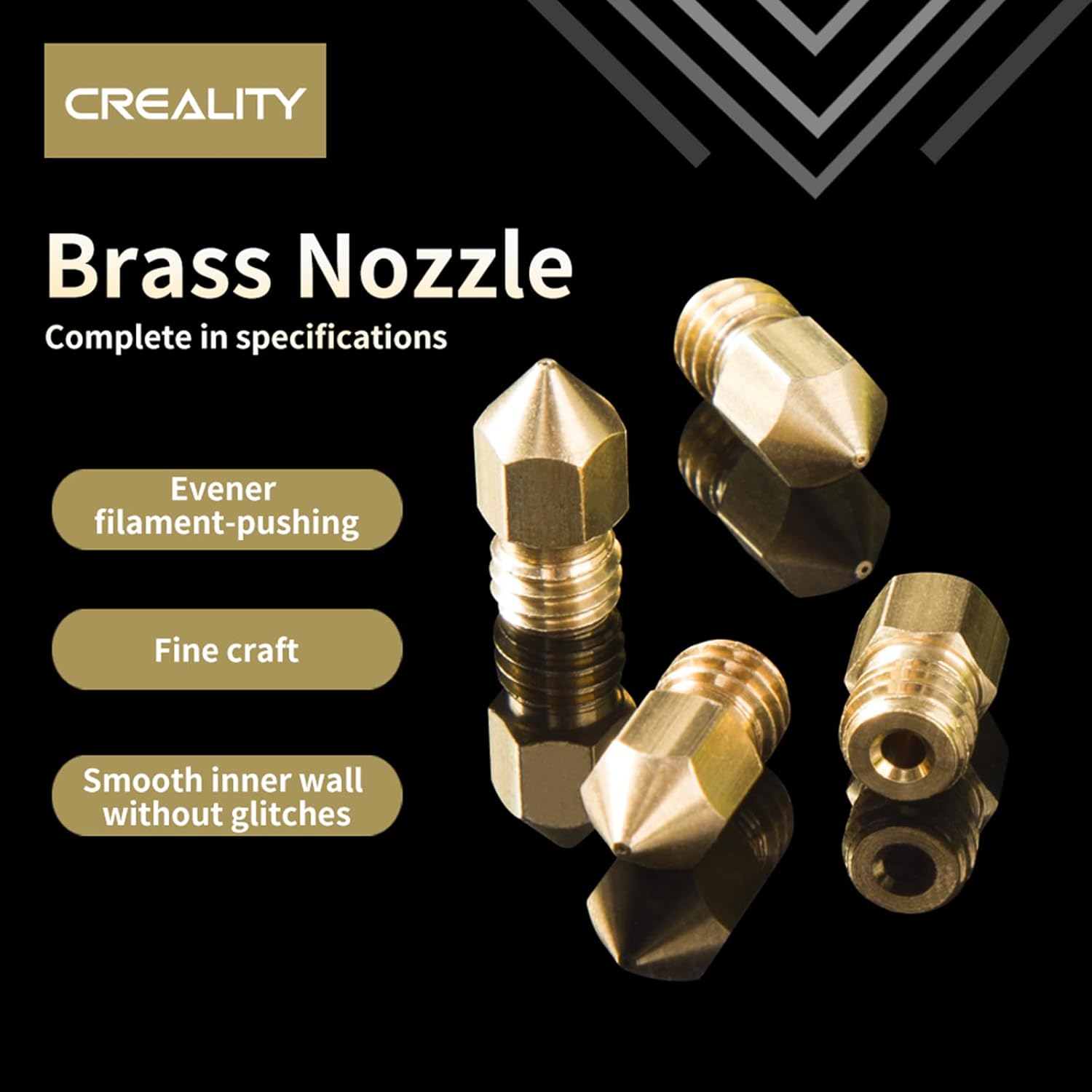 Boquillas oficiales Creality E - Hotend 0.4Mm reseña y precio