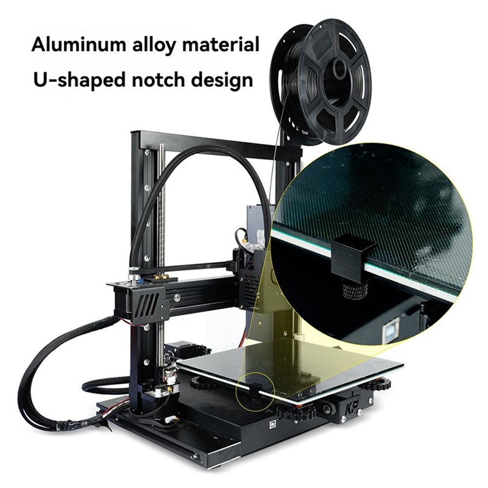 ABAN 8 piezas de clips ajustab - 3D Printer Bed reseña y precio