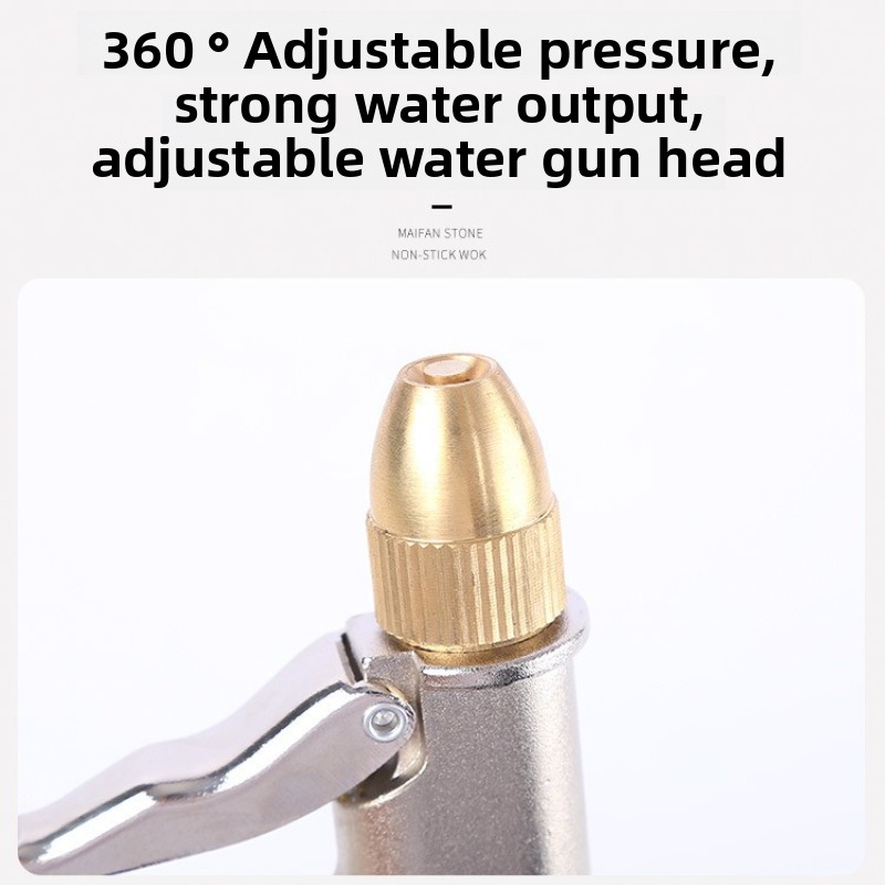 Pistola de Agua a Alta Presión - Nozzle Brass reseña y precio