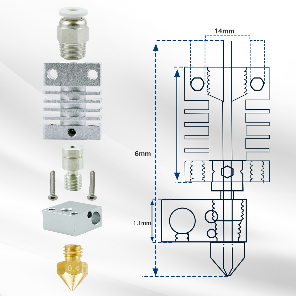 Para Creality Ender 3 CR-10 CR - Direct Drive Extruder reseña y precio