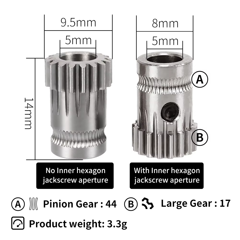 Kit de mejora con engranajes d - Direct Drive Extruder reseña y precio