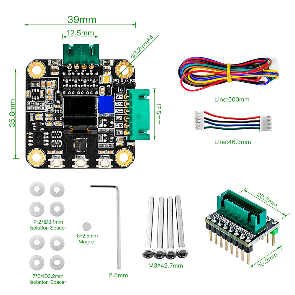 Makerbase MKS SERVO42C PCBA NE - Mks Sgen reseña y precio