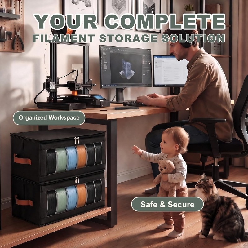Contenedores de Almacenamiento - Enclosure 3D Printer reseña y precio