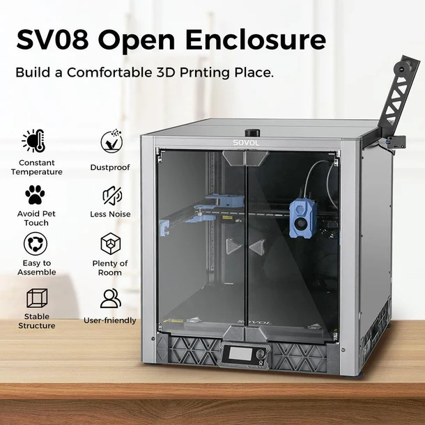 Sovol nueva impresora 3D lanza - Enclosure 3D Printer reseña y precio