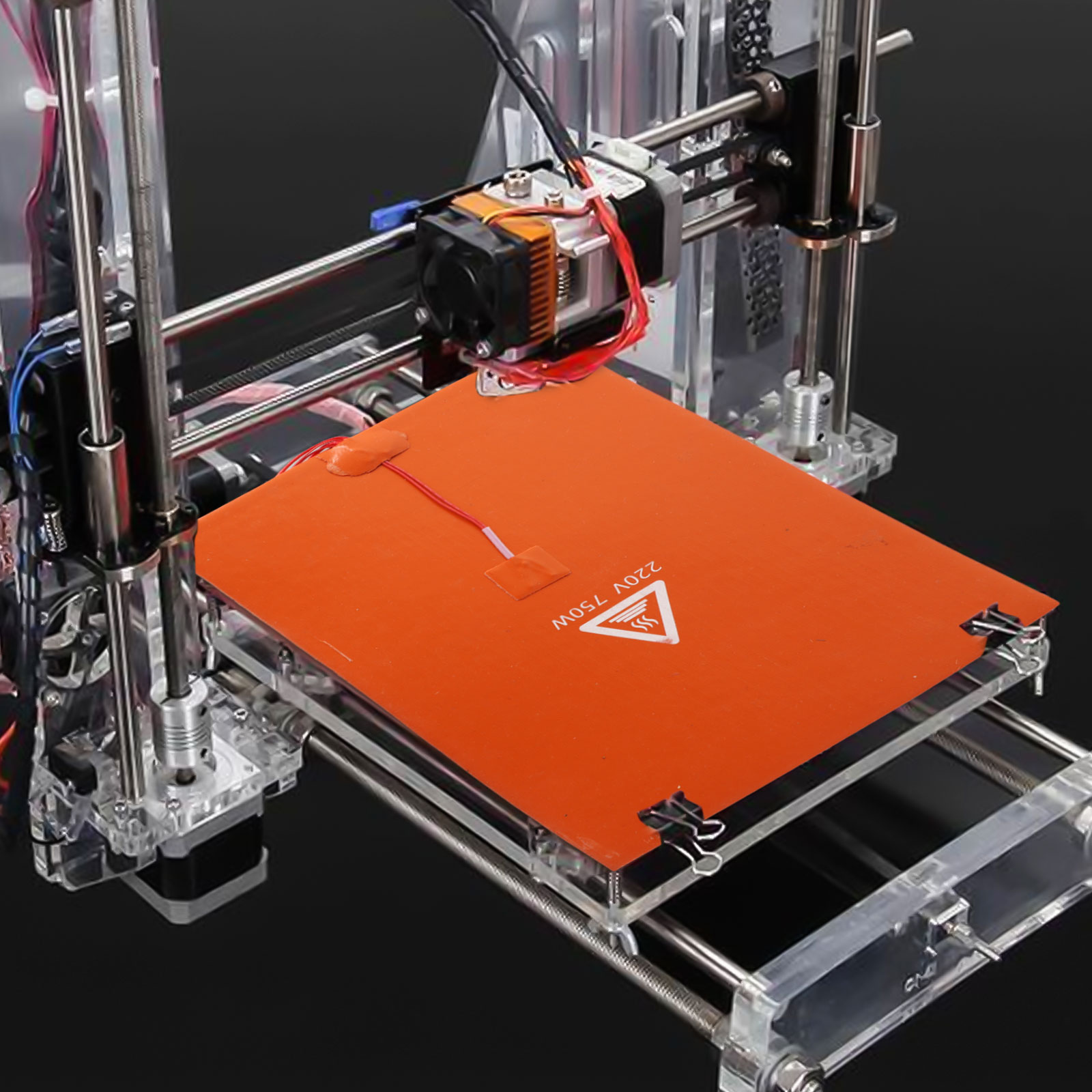 Almohadilla calefactora de sil - 3D Printer Bed reseña y precio