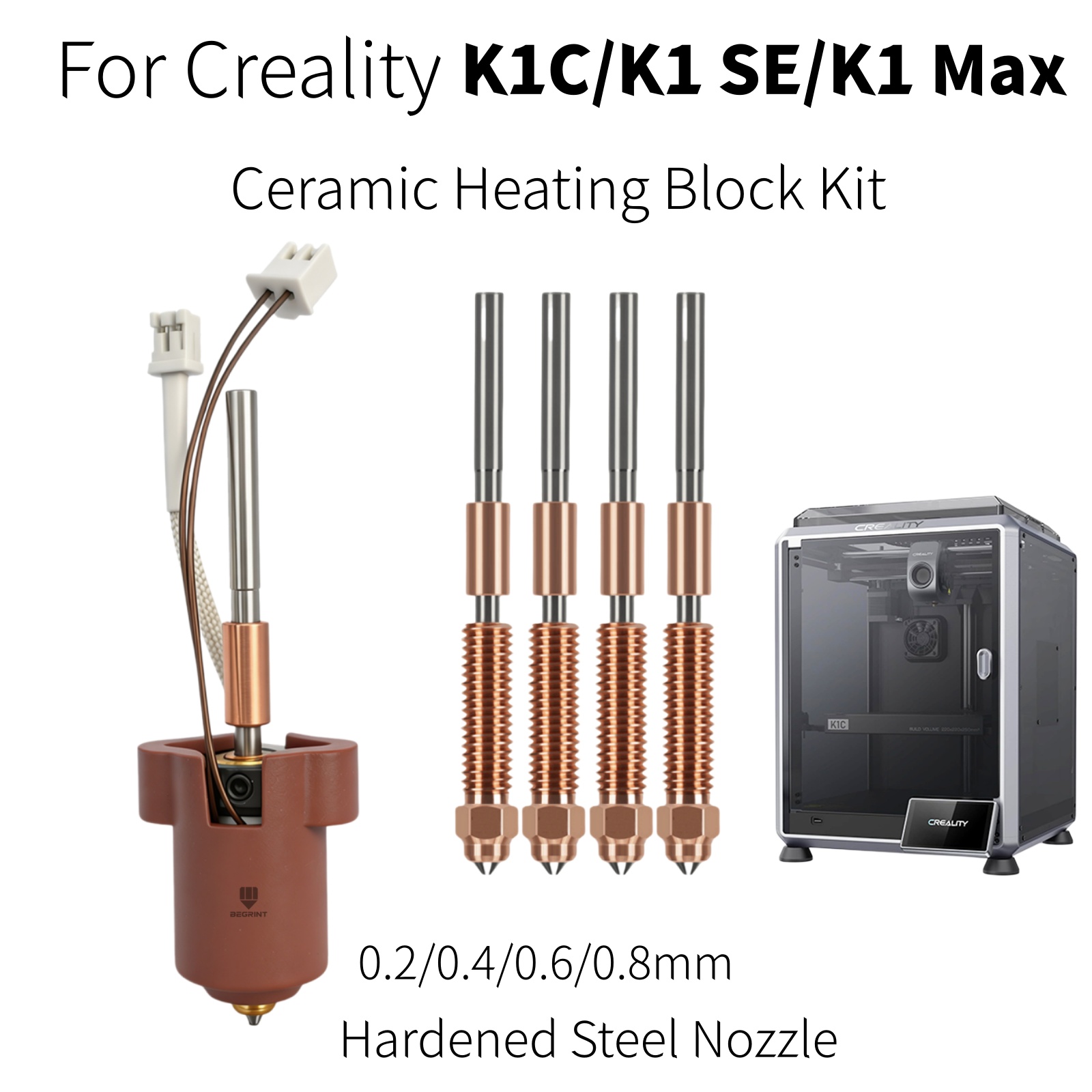 Hotend para Creality K1C K1 MA - Hotend Assembly reseña y precio