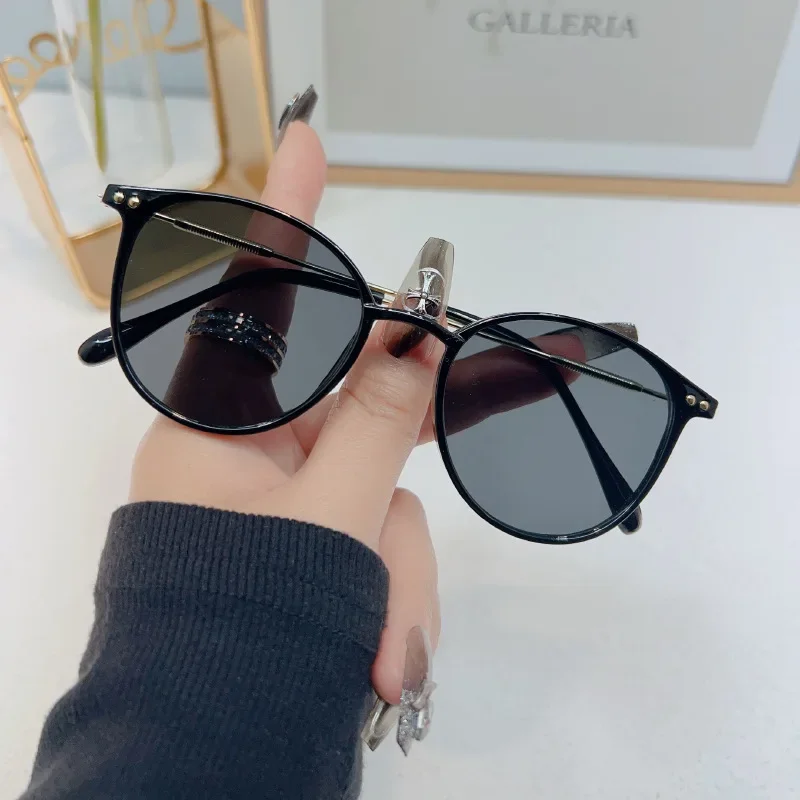 Nuevas gafas de sol redondas d - Uv Resin reseña y precio