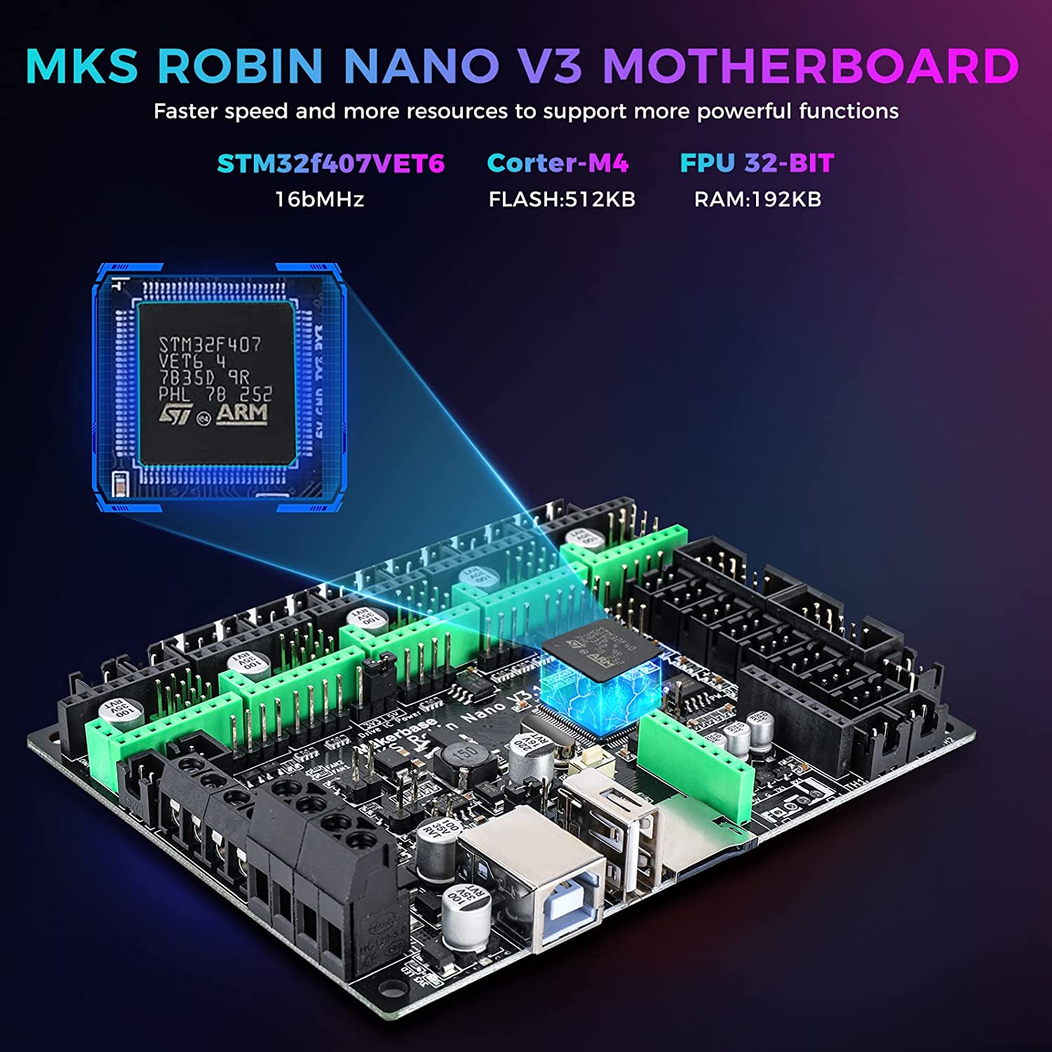 Placa base de control Makerbas - Mks Sgen reseña y precio