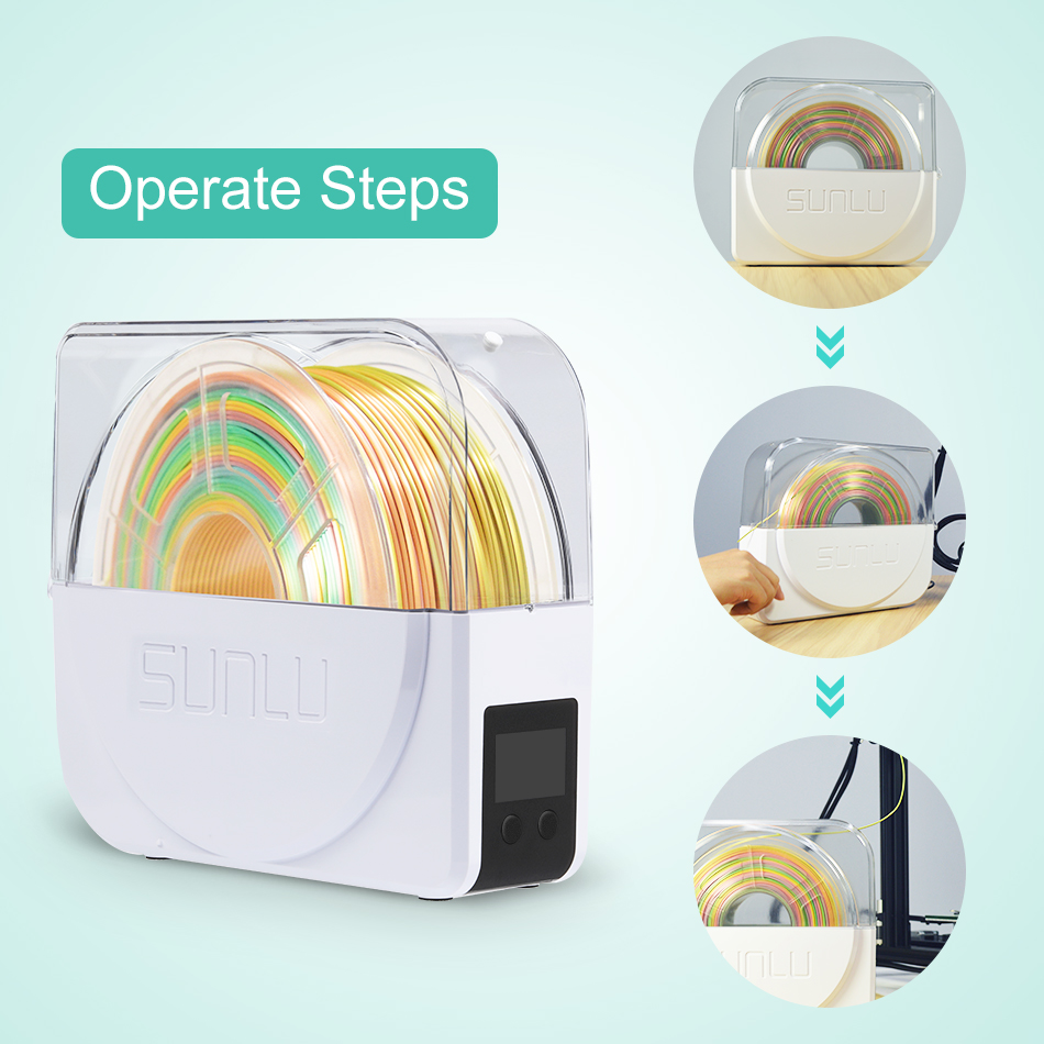 Secador de filamentos SUNLU S1 - Enclosure 3D Printer reseña y precio