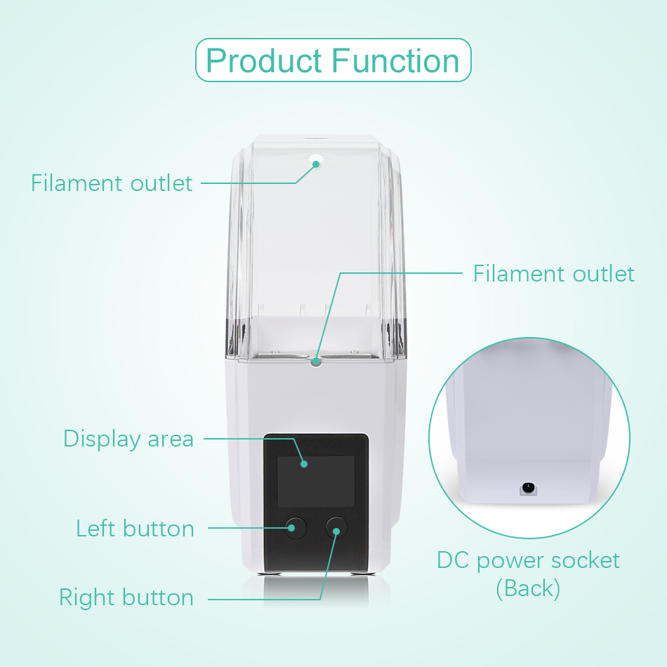 Secador de filamentos SUNLU S1 - Enclosure 3D Printer reseña y precio
