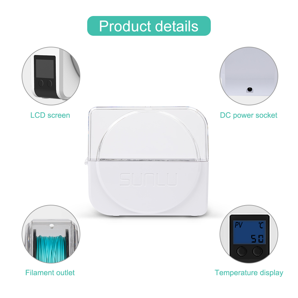 Secador de filamentos SUNLU S1 - Enclosure 3D Printer reseña y precio