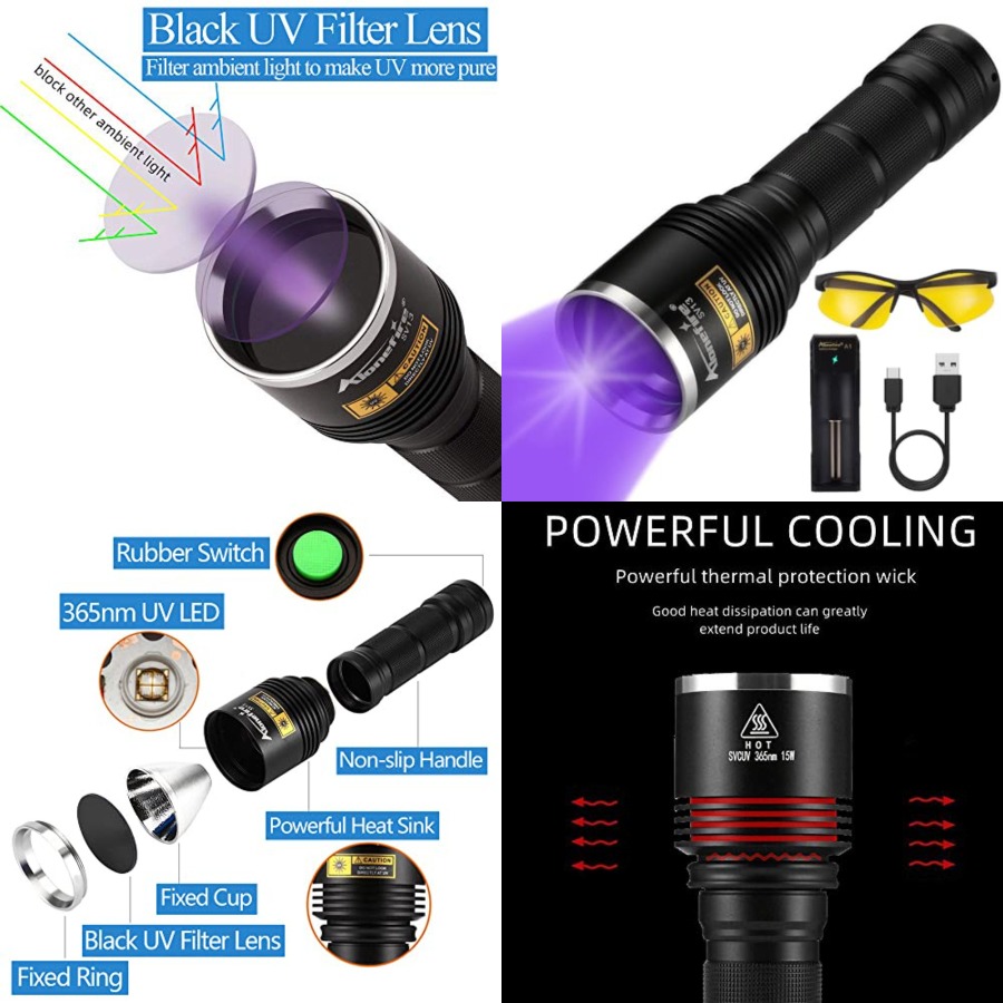 Linterna UV Recargable SV13 de - Uv Resin reseña y precio