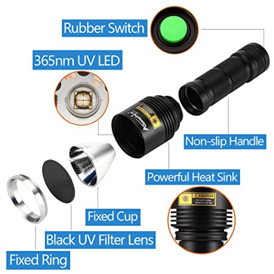 Linterna UV Recargable SV13 de - Uv Resin reseña y precio
