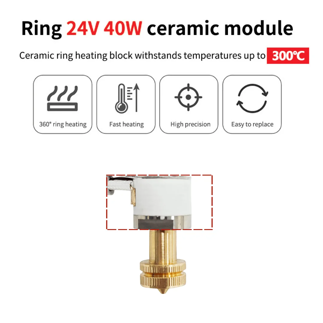 Para E3D Revo Hotend Kit V6 ra - Corexy 3D Printer Kit reseña y precio
